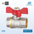 Female Thread Ball Valve with Butterfly Handle